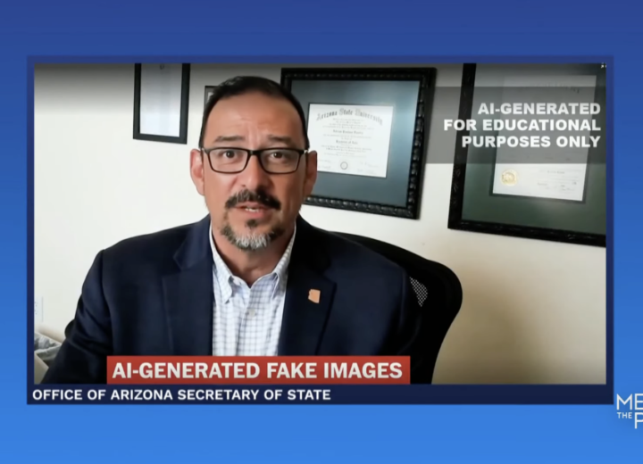 AZ SOS Fontes on Meet the press NBC